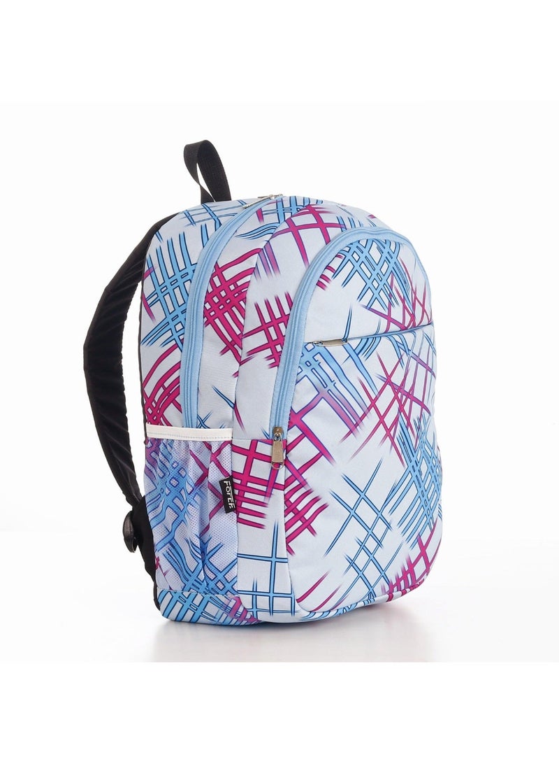 فورس حقيبة الظهر للجنسين من فورس - بنمط الأزرق والوردي - Image 3